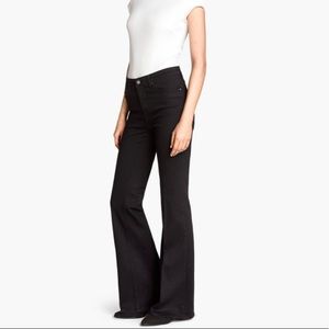 H&M black flares